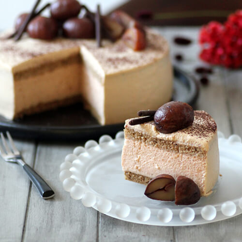 マロンムースコーヒーケーキ